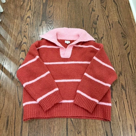 Grey Bandit Striped Knit Sweater - Picture 5 of 5